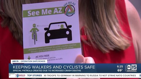 Chandler steps up pedestrian safety patrols