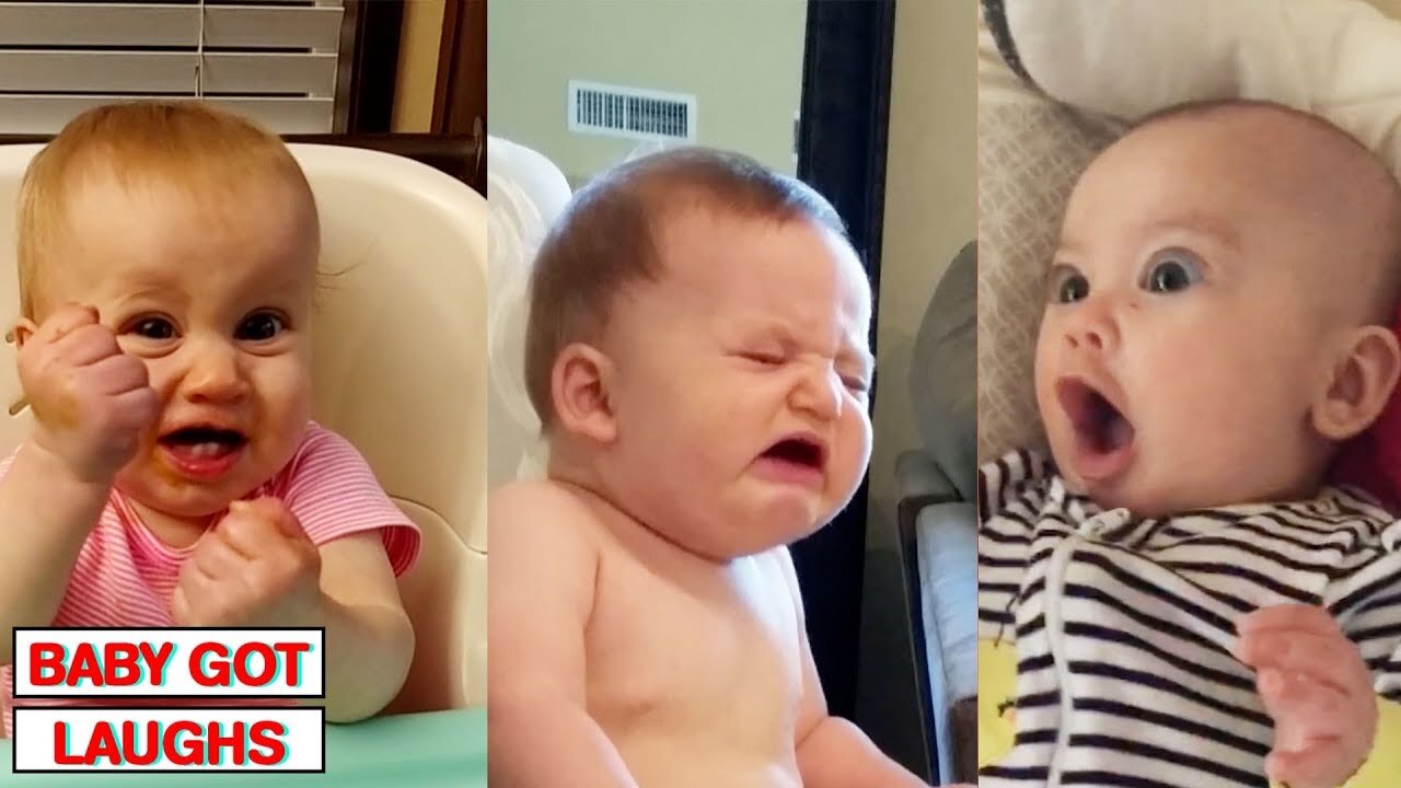 Don't Laugh let me tell you somting !!! Memorable Baby Fall Situations Funny || Just Funniest