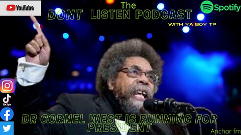 Dr Cornel West makes his Bid for President