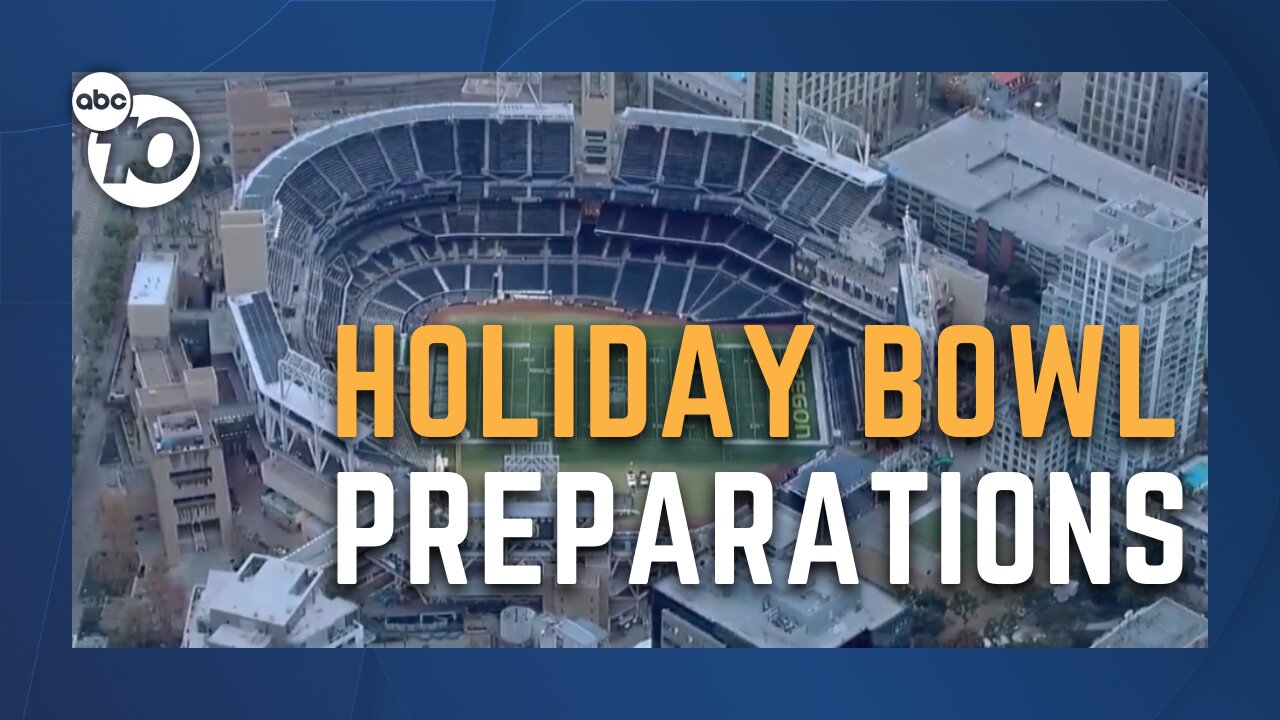 Holiday Bowl preparations are underway