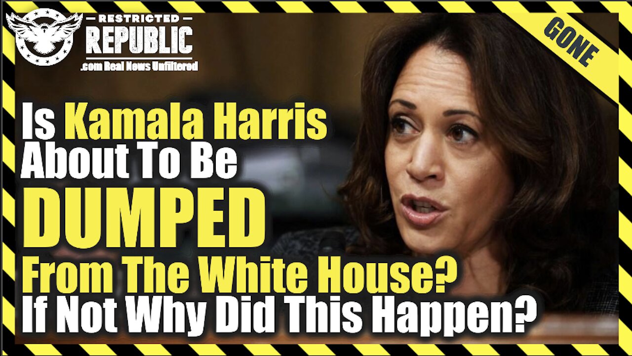 Are Secret Measures Being Taken To Dump Kamala From White House? If Not Why Did This Happen?