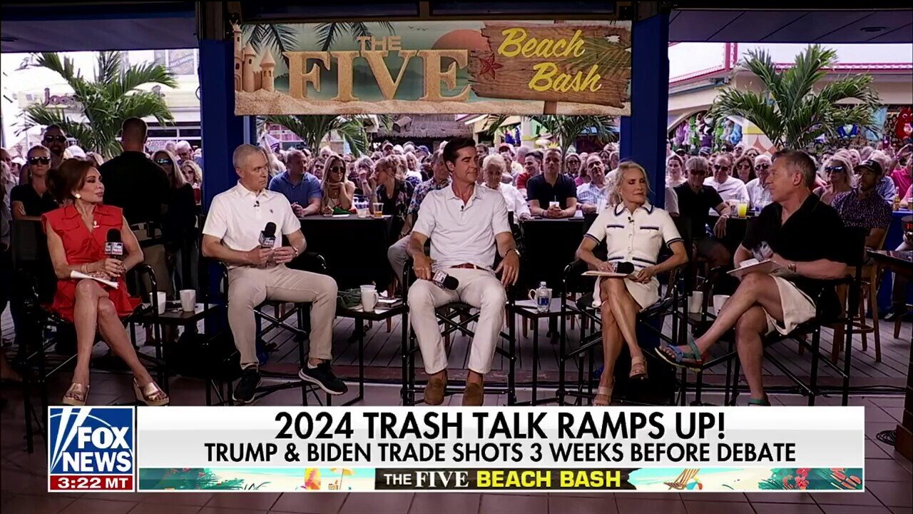 'The Five': 2024 Trash Talk Ramps Up Between Trump, Biden