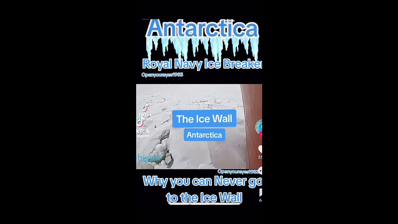 Antarctica WHY YOU CAN NEVER GO TO THE ICE WALL