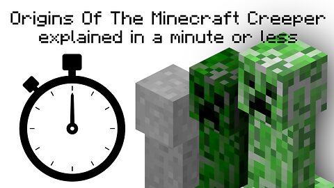 Origins Of The Minecraft Creeper