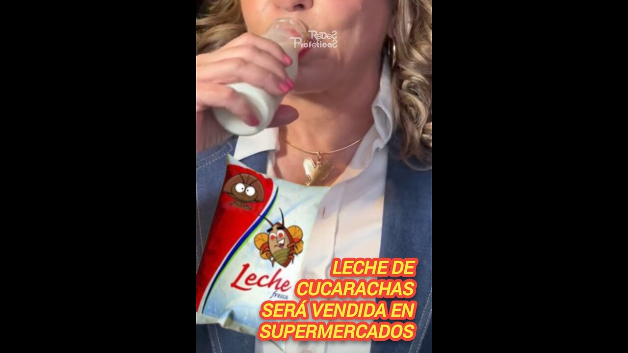 Venderán leche de cucaracha en los supermercados!!