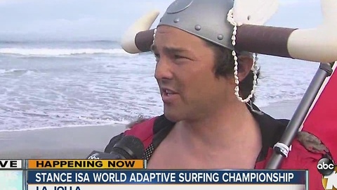 Stance Isa World Adaptive Surfing Championship