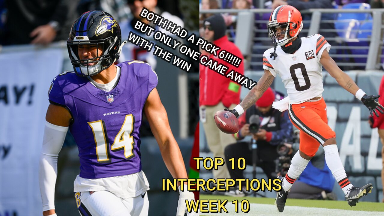 TOP 10 INTERCEPTIONS