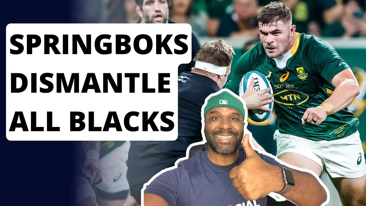 Springboks v All Blacks 2022: Test 1 Review