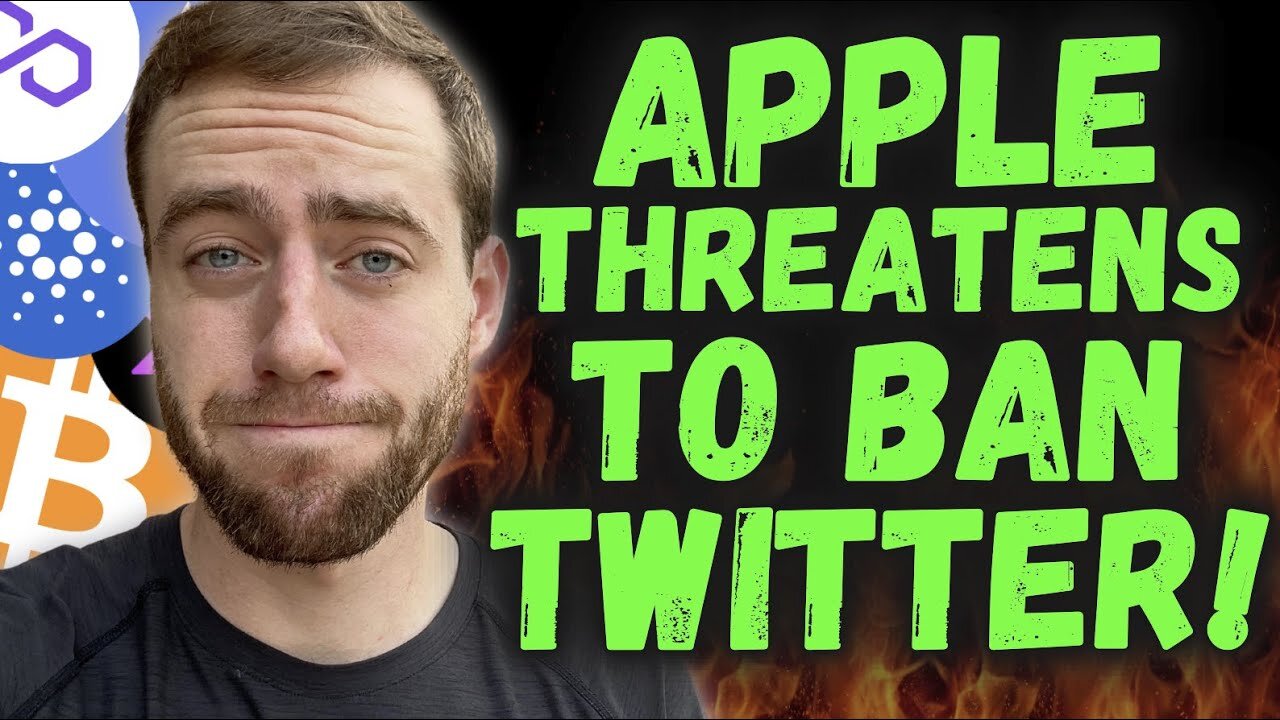 APPLE BANNING TWITTER FROM APP STORE!? Another Bankruptcy Just Filed In Crypto!