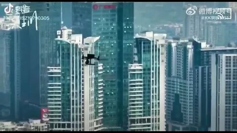 China - Drone calling people to go down for their weekly covid test.