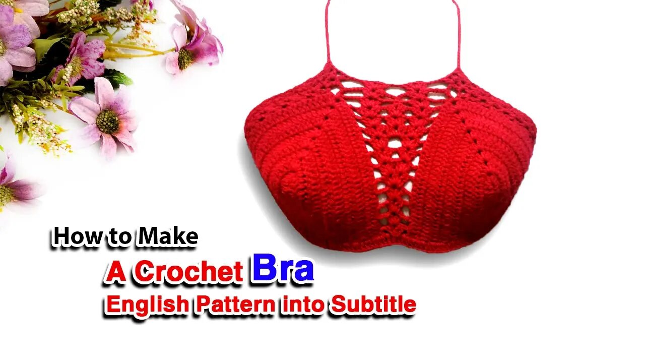 How To Make A Crochet Bra l Crafting Wheel