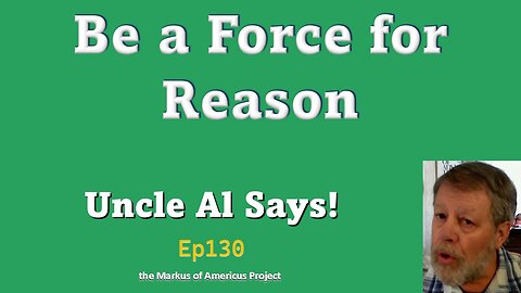 Be a Force for Reason