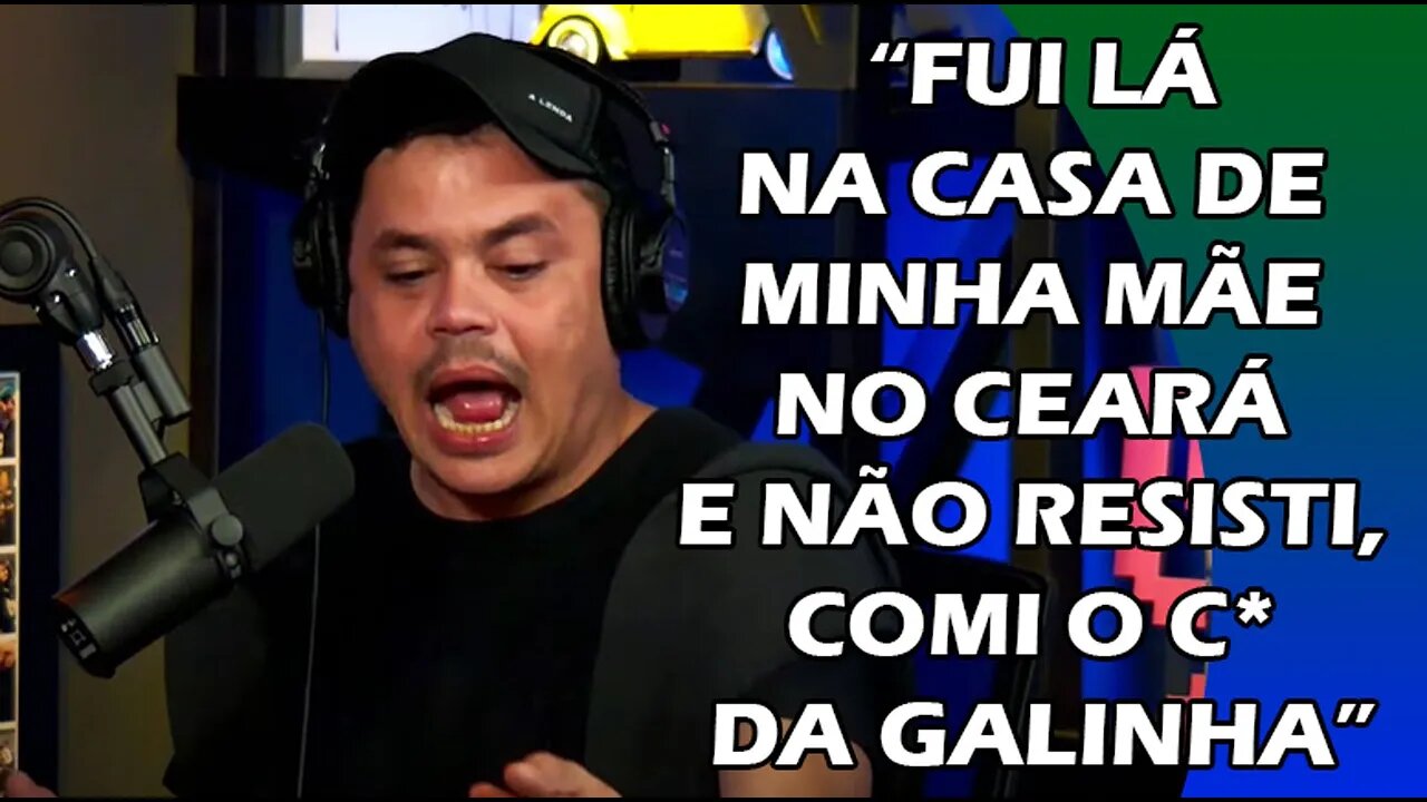 EMERSON CEARÁ CONTA COMO PEGOU CHICUNGUNHA NO TICARACATICAST