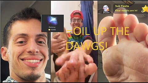 Tik tok payed me to oil up my toes!