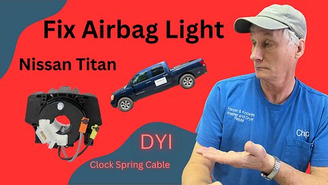 How To Change Clock Spring Cable on 2009 Nissan Titan: DIY Fix for Airbag Light & More