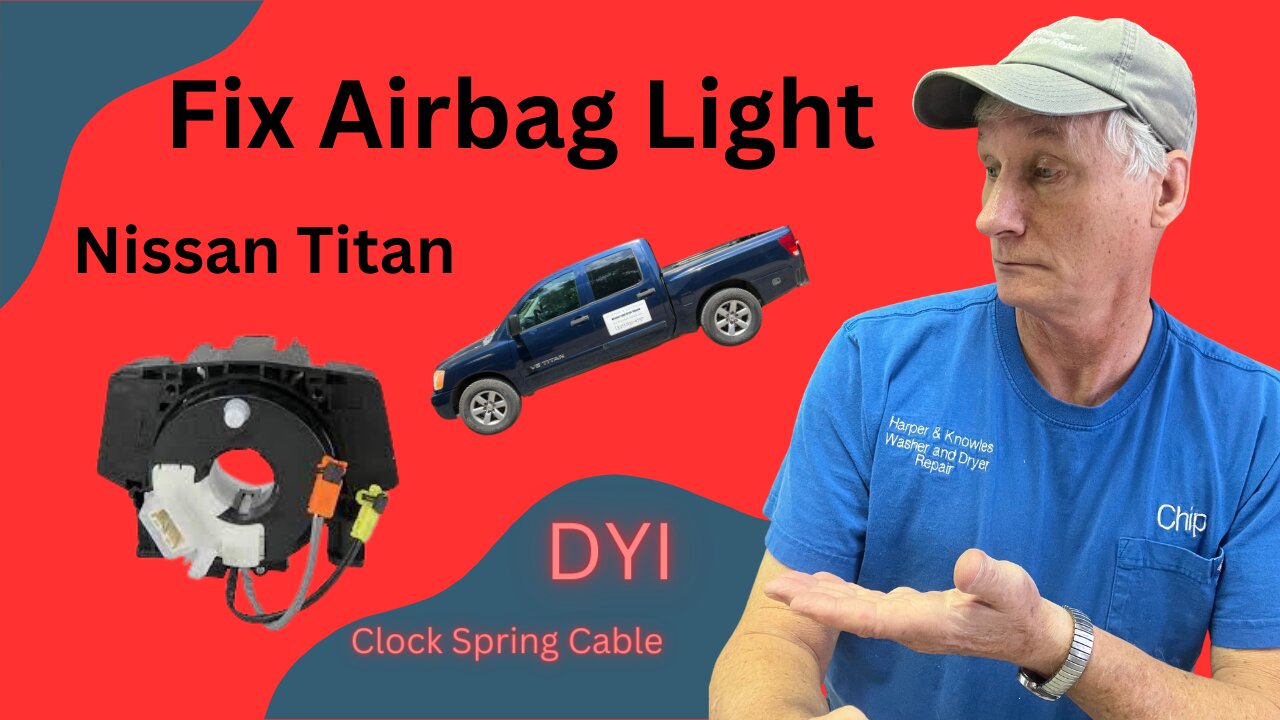 How To Change Clock Spring Cable on 2009 Nissan Titan: DIY Fix for Airbag Light & More