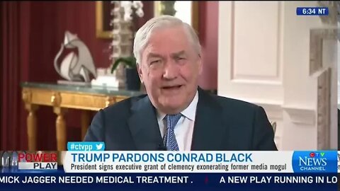 Papal Knight of St. Gregory, Epstein pal, Conrad Black on his pardon from Jesuit trained Trump