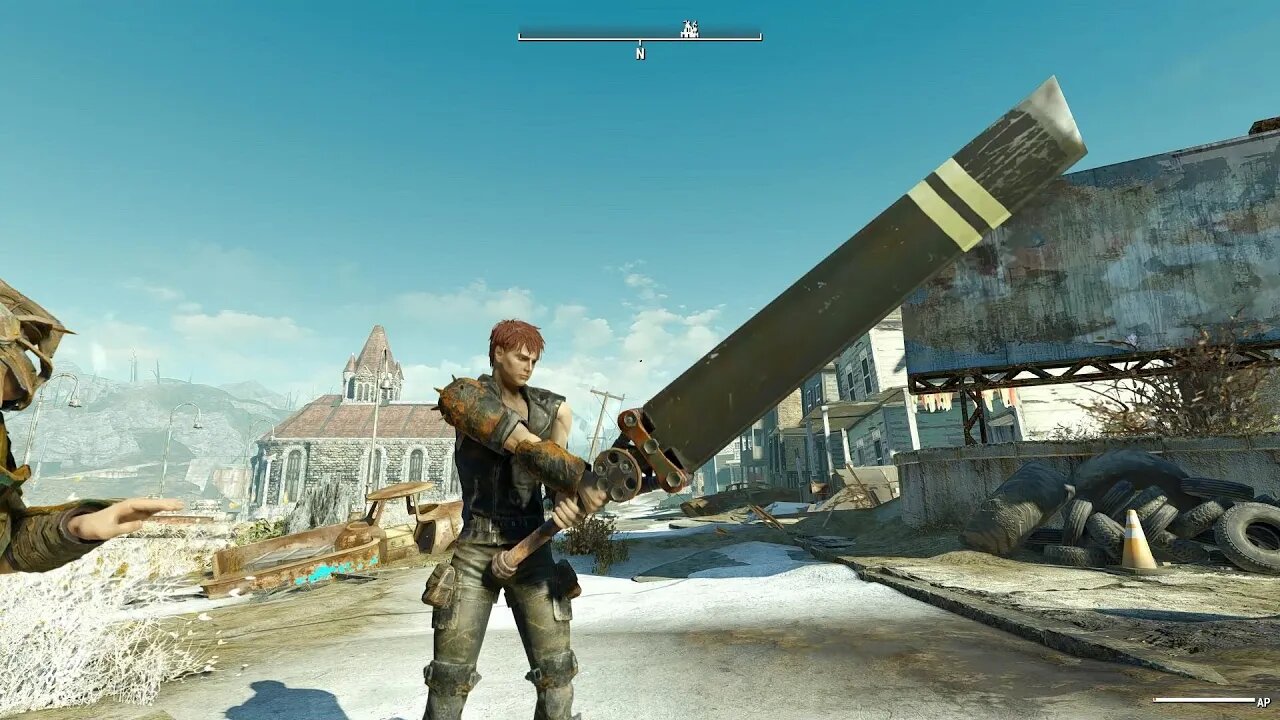 Fallout 4 Mods PC - Vertibird Buster Blade