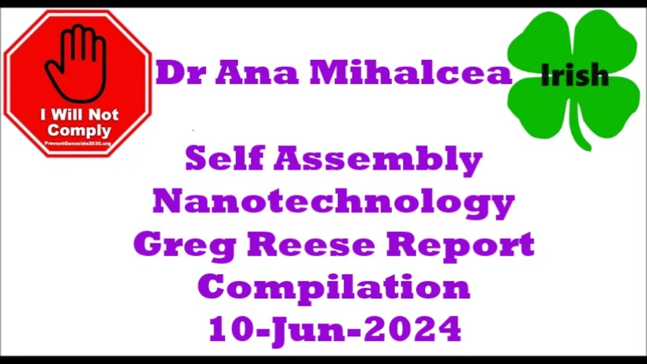 Self Assembly Nanotechnology Greg Reese Report Compilation 10-Jun-2024