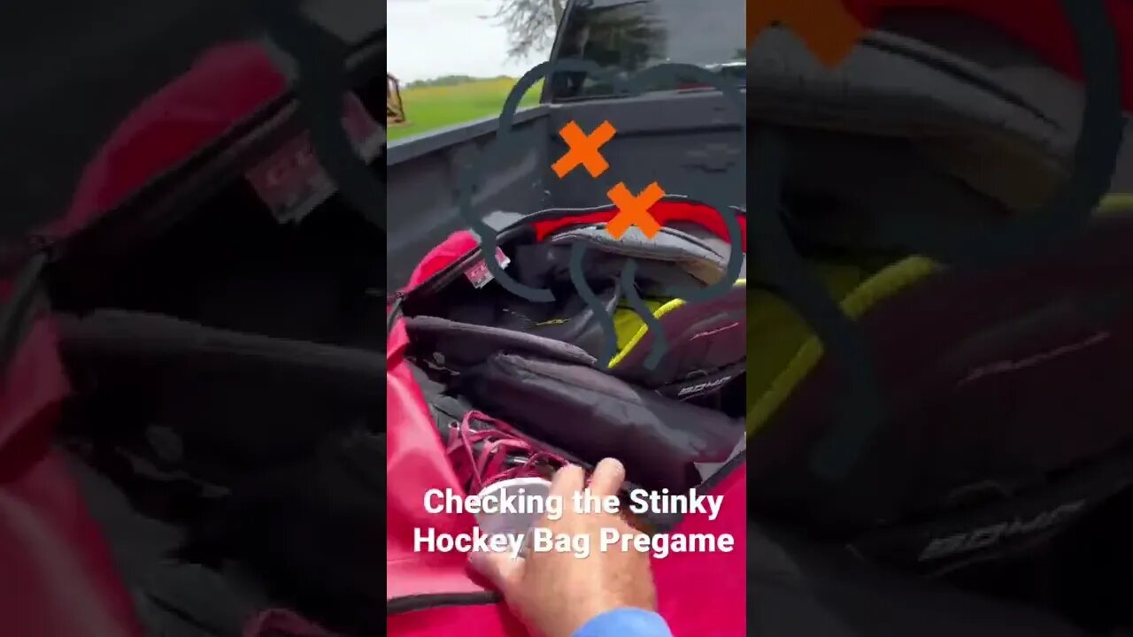 Always check your hockey bag before you leave for the rink.