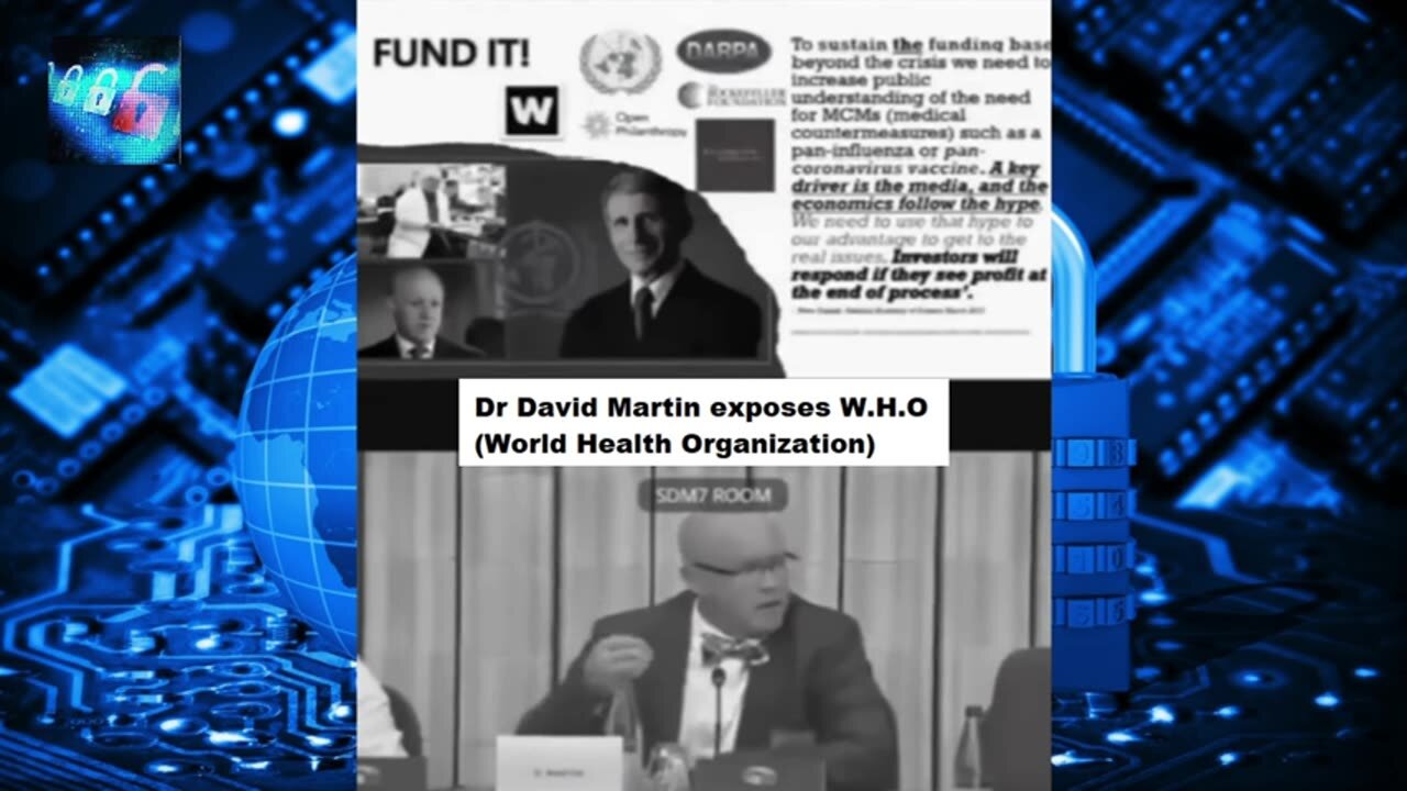 Dr David Martin Calls For Total Destruction Of W.H.O. For Crimes Against Humanity & Bio-Terrorism