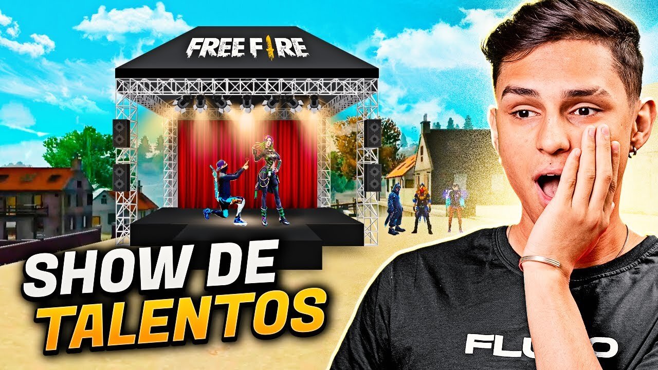 TENTE NÃO RIR COM ESSE SHOW DE TALENTOS NO FREE FIRE!!