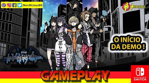 🎮 GAMEPLAY! Jogamos a DEMO de NEO: THE WORLD ENDS WITH YOU no Nintendo Switch. Será que está legal?