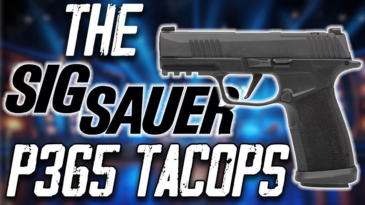 The Sig Sauer P365-XMACRO Tacops