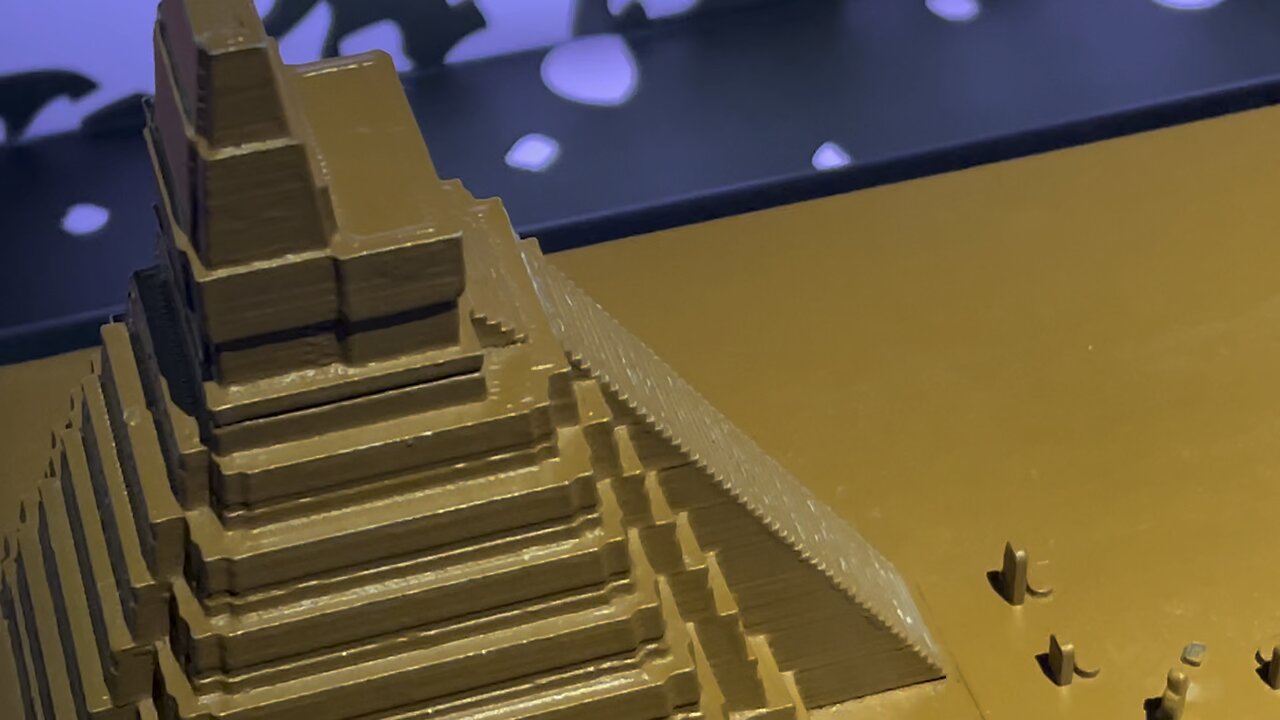 Mayan Pyramid Model