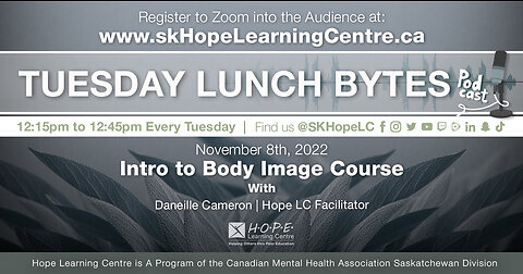 Getting to know the Hope Learning Centre's Body Image Course