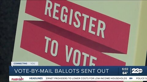 Vote-by-mail ballots sent out in Kern County