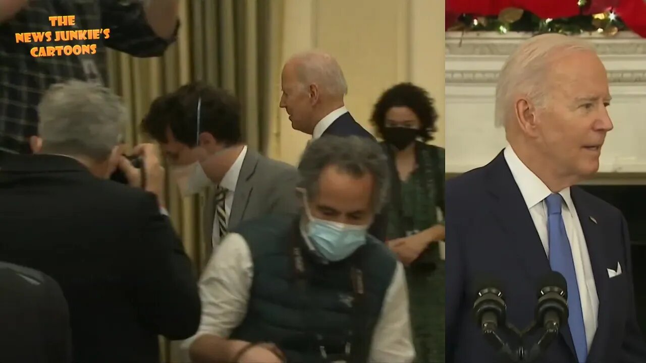 Biden: "I wanna answer your questions... but I'm not supposed to be having this press conference."