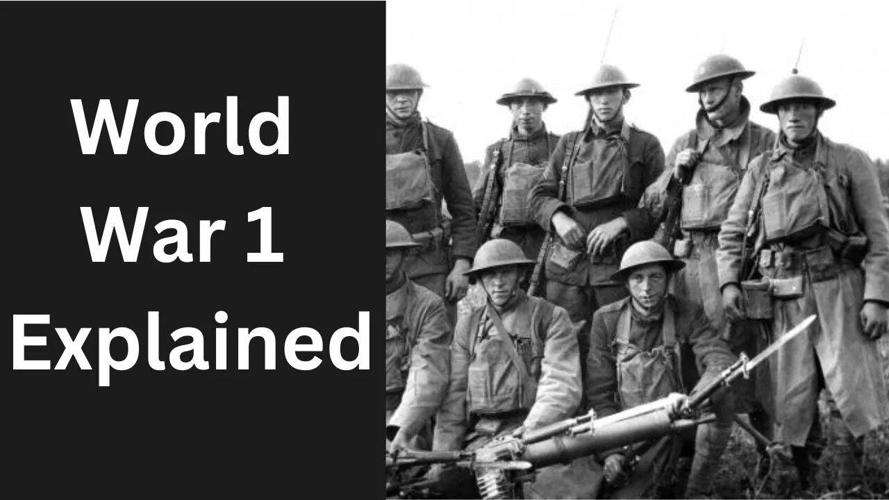 What caused the first world war?