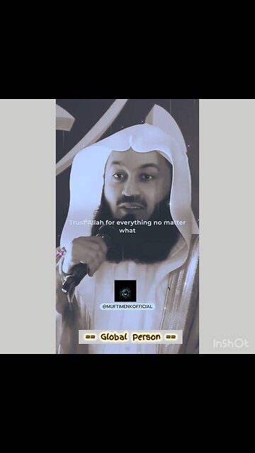 Trust Allah for everything