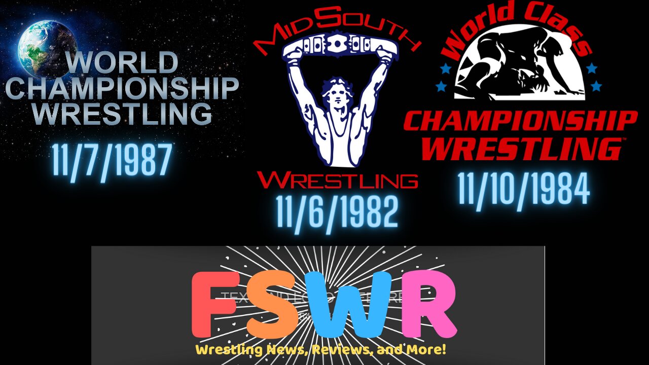 Classic Wrestling: NWA WCW 11/7/87, Mid South Wrestling 11/6/82, WCCW 11/10/84 Recap/Review/Results