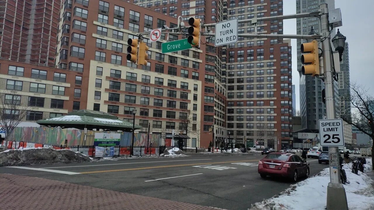 Grove Street in New Jersey 2021.