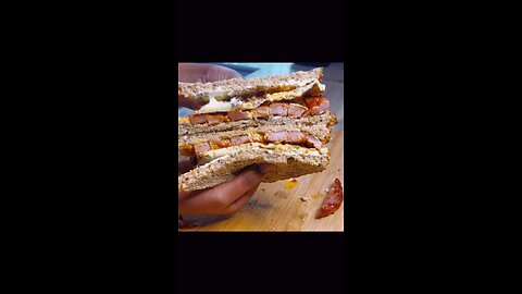 Gammon steak and Egg Toast