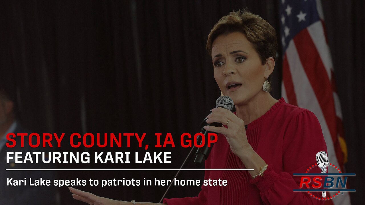 FULL SPEECH: Story County Iowa GOP Lincoln Highway Dinner featuring Kari Lake 4/6/23