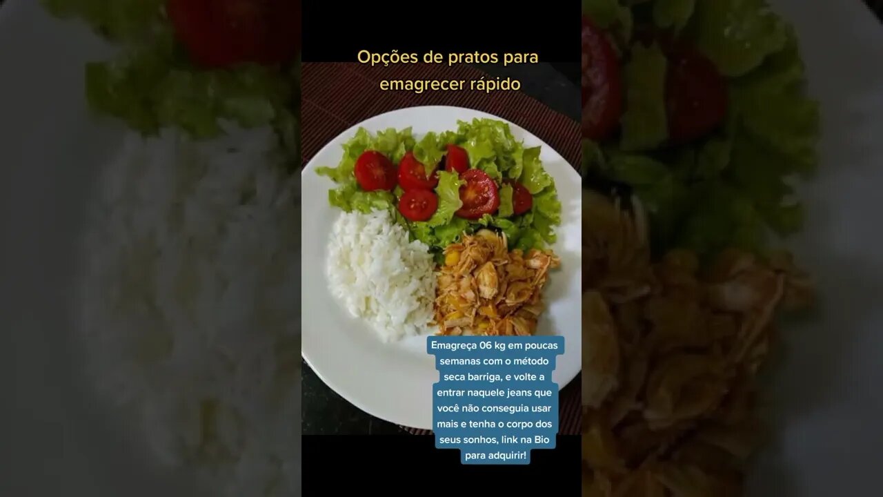 RECEITA FIT PARA EMAGRECER RÁPIDO E FÁCIL - Vídeo TikTok #Shorts