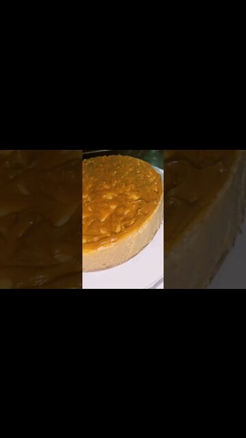 CHEESECAKE DE DOCE DE LEITE 😋 | Receitas #Shorts