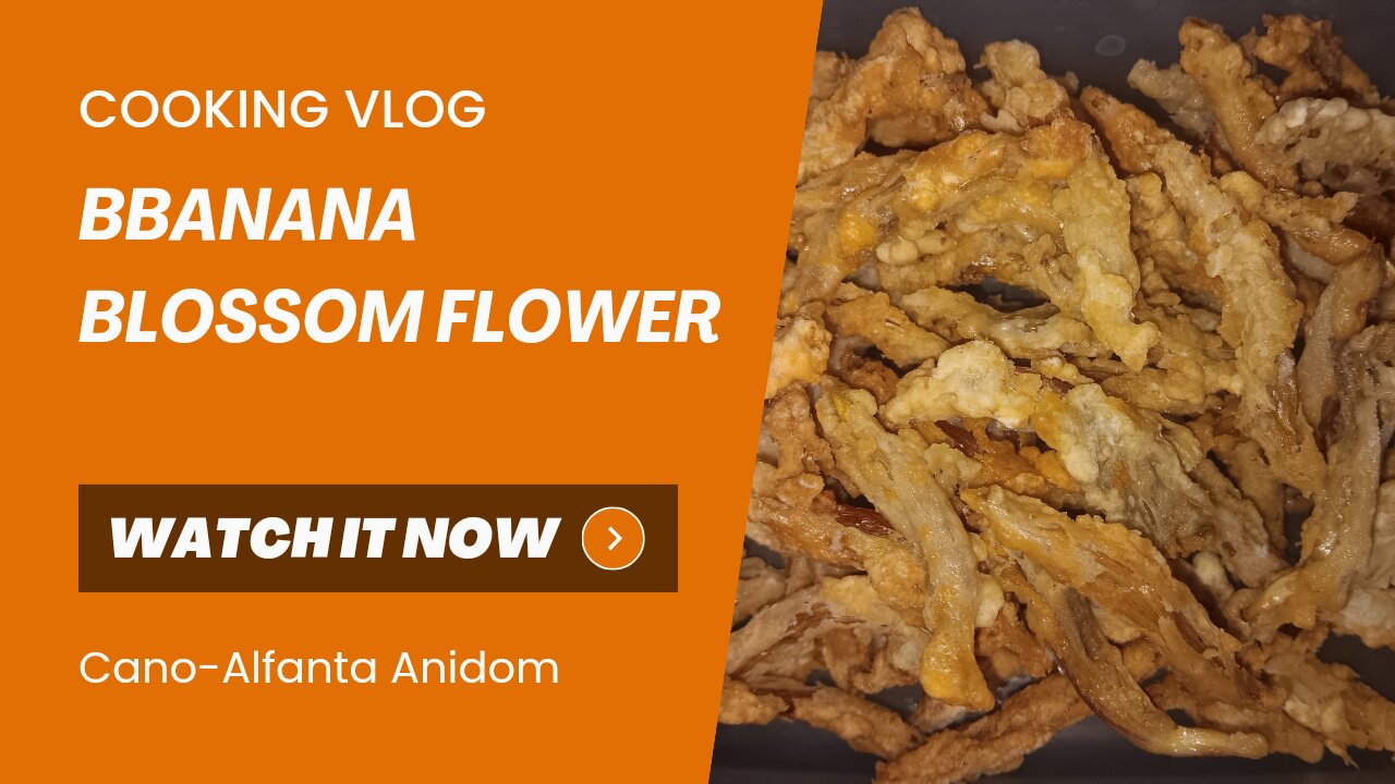 Banana Blossom Flower Chips | Gawing Chips ang Puso ng Saging