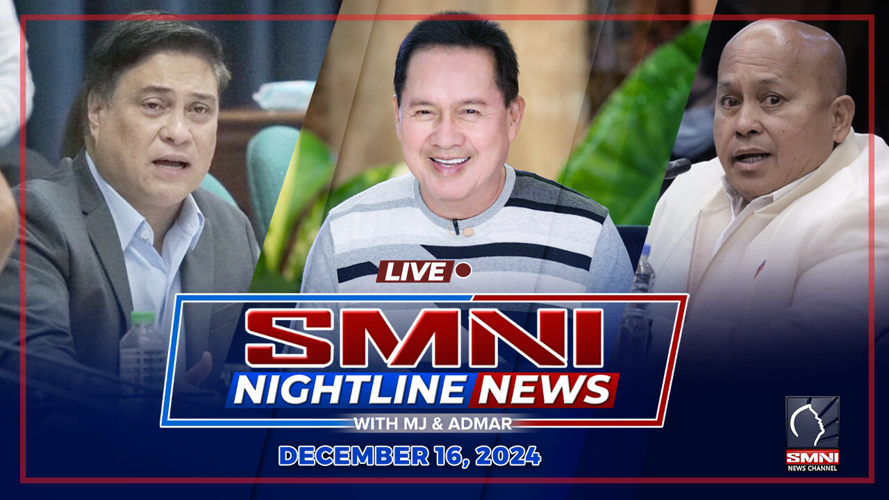 LIVE: SMNI Nightline News with Admar Vilando & MJ Mondejar | December 16, 2024 – Lunes