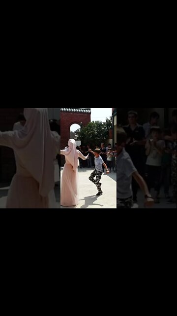 Маленький чеченец)) ТАНЦУЕТ Красивая Чеченская свадьба #shorts