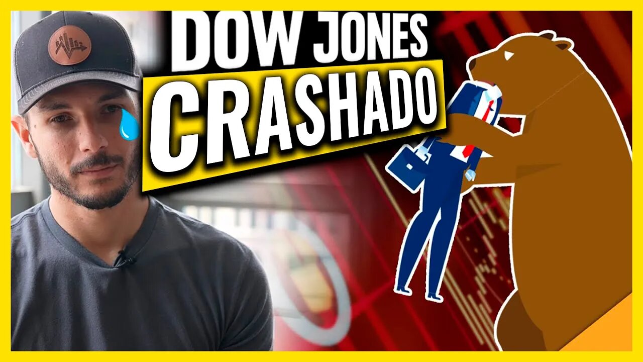 O DOLOROSO CRASH DE DOW JONES