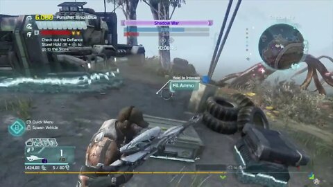 Punisher 1st Kill with Syphon Lightning Sniper Rile / Shadow Wars / Defiance