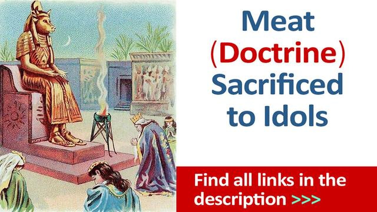 Meat (Doctrine) Sacrificed to Idols