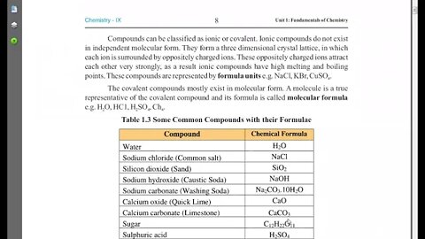 8th Chem Compound and Mixture