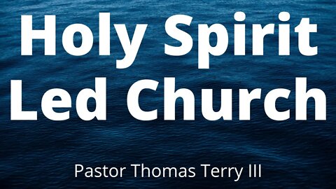 Need For Holy Spirit Led Church | FAF Sunday | 6-21-20