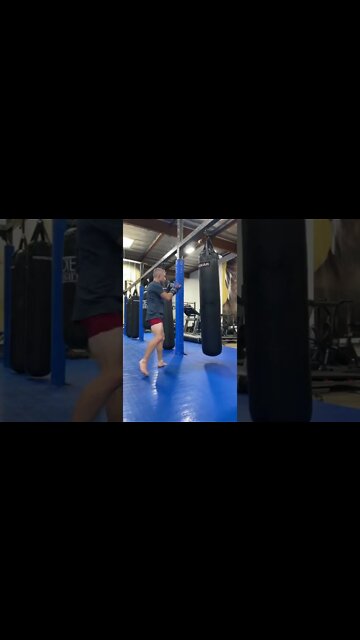 Muay Thai Heavy Bag Combo