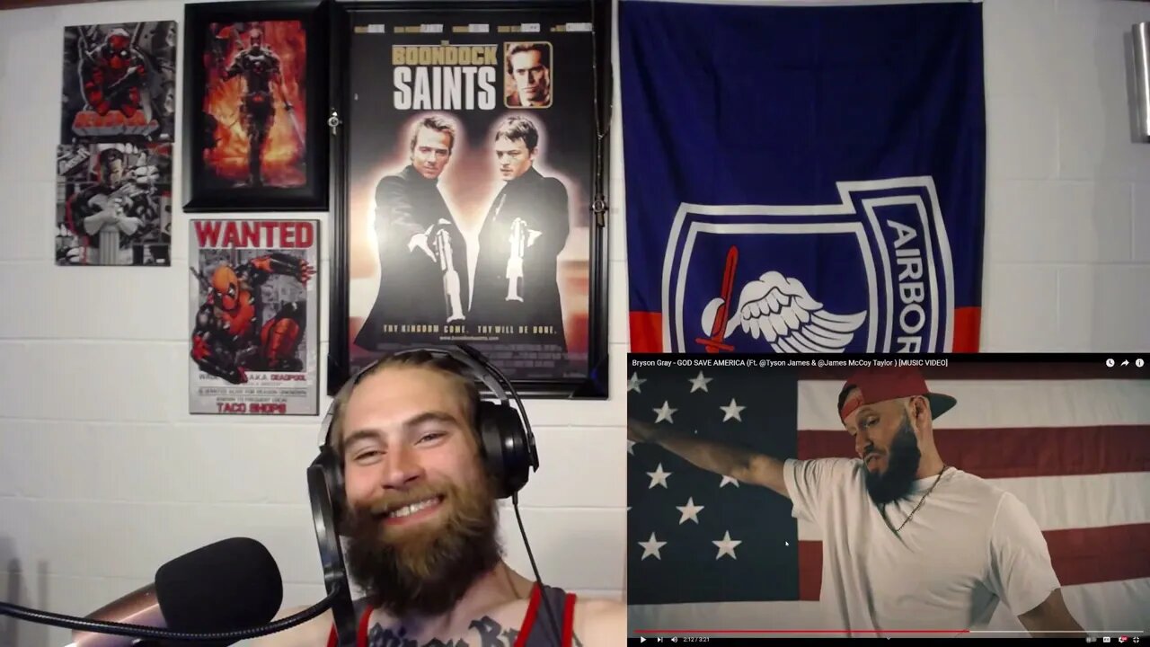 Bryson Gray - GOD SAVE AMERICA (Ft. @Tyson James & @James McCoy Taylor ) {{REACTION}}